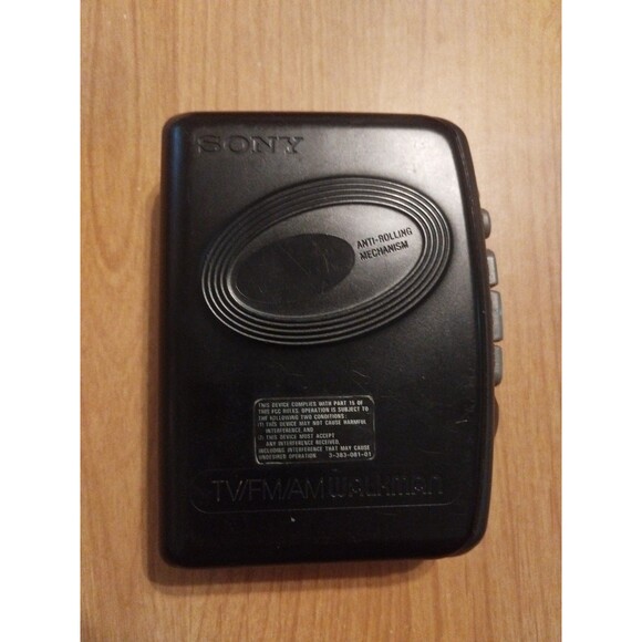 Sony Walkman WM-FX277 AM/FM/TV Cassette Player Mega Bass - Tested & Works - Picture 7 of 7